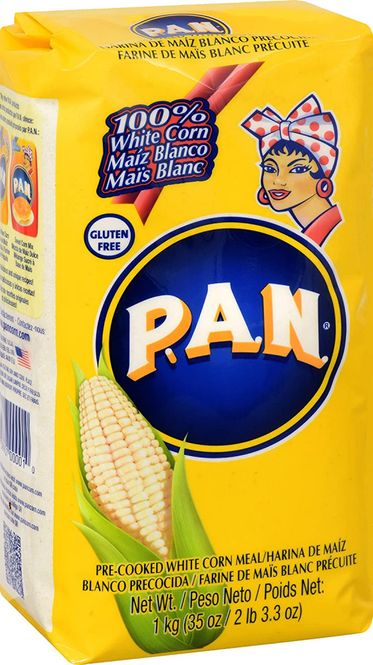 Hovedbilde PAN white Mais Flour (Yellow pk) 10x1kg
