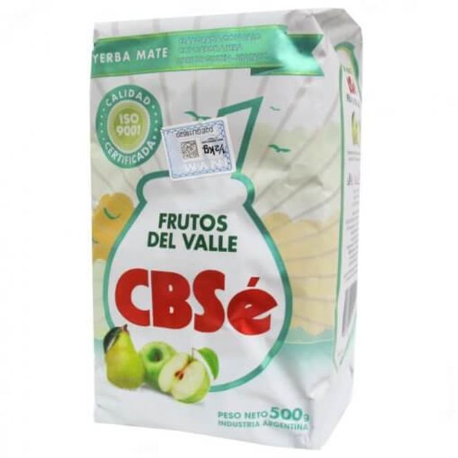 Hovedbilde CBSé Yerba Mate - Frutos del Valle 12x500g