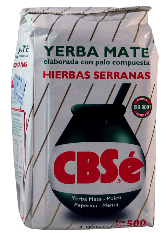CBSé Yerba Mate Serranas 12x500g 