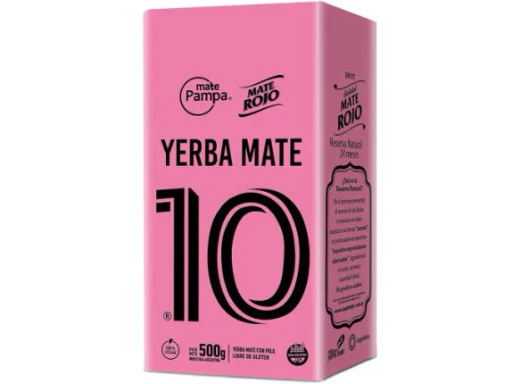 Yerba Mate 10 Reserva Pink 500g MESSI Drakt