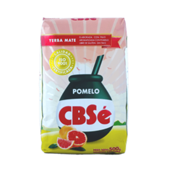 CBSe Yerba Mate Grapefruit 12x500g 