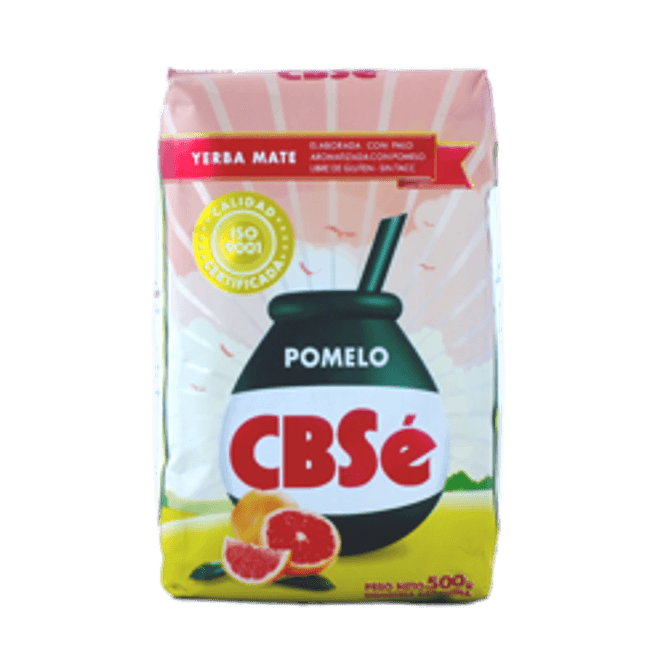 Hovedbilde CBSe Yerba Mate Grapefruit 12x500g 