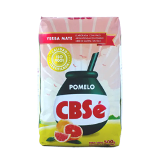 Hovedbilde CBSe Yerba Mate Grapefruit 12x500g 
