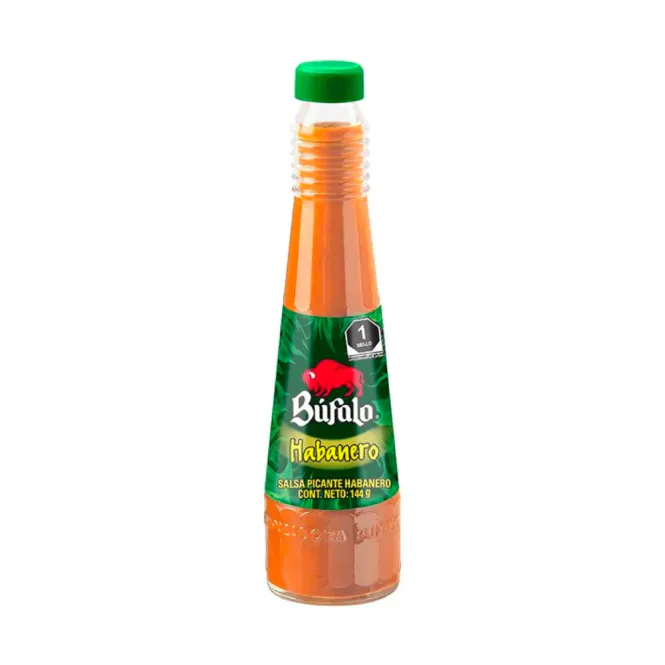 Hovedbilde Salsa Picante BUFALO Habanero 24x144g