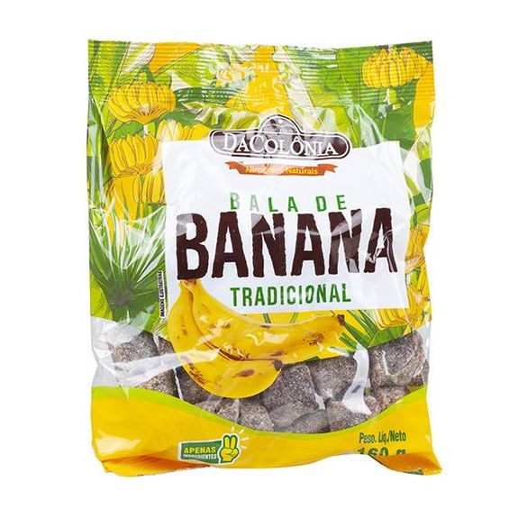 DACOLONIA Banansøtsaker Bala de Banana Tradicional 20x160g