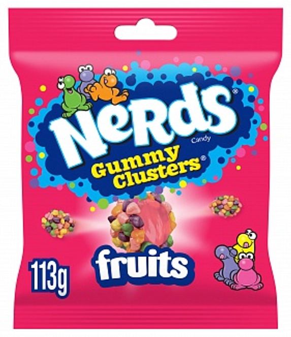 Hovedbilde Nerds Gummy Clusters FRUIT 10x113g 