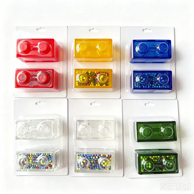 Hovedbilde Store Gummiblokker 2stk