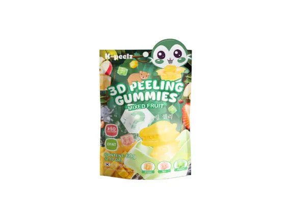 K-Peelz Mixed Fruit 3D Peeling Gummies 50x60g