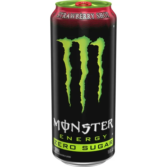 Hovedbilde Monster Strawberry Shot Zero 24x473ml