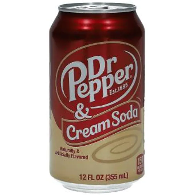 Hovedbilde Dr Pepper Cream Soda 24x355ml