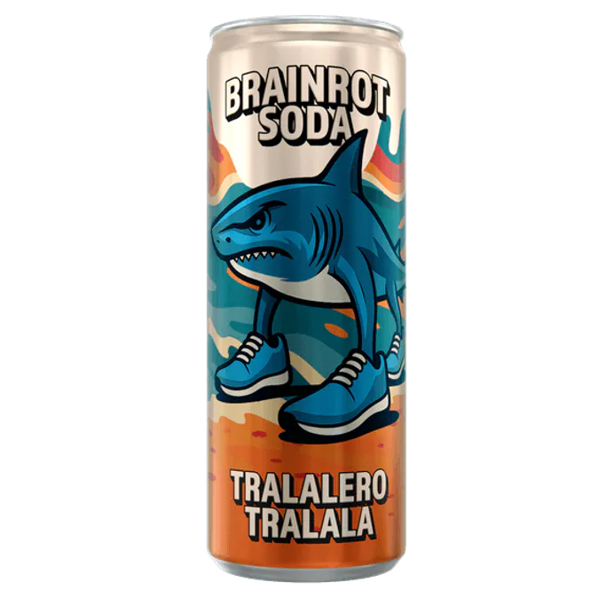 Hovedbilde Brainrot Soda Tralalero Tralala 24x250ml