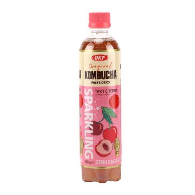 Hovedbilde OKF Kombucha Tart Cherry Sparkling Drink 20x500ml