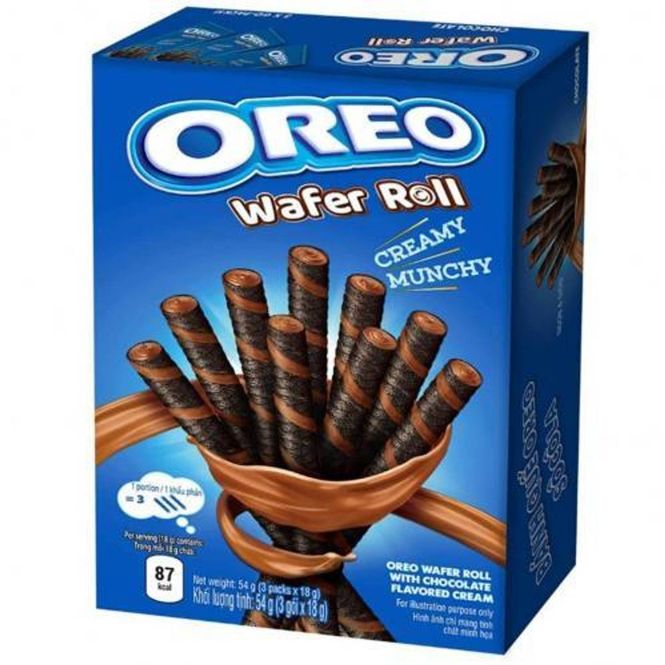 Hovedbilde Oreo Wafer Rolls Chocolate 20x54g