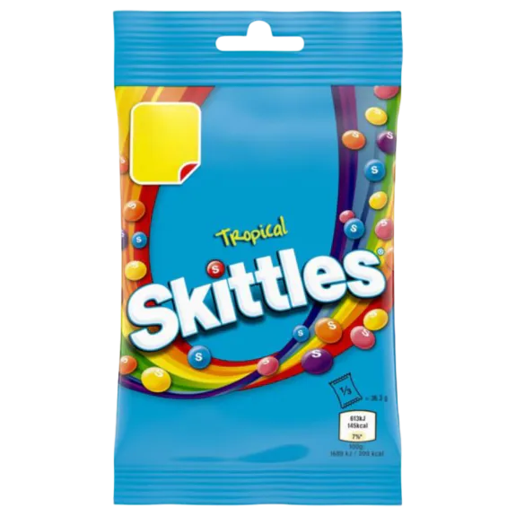 Skittles Tropical Sweets Treat Bag 14x109g