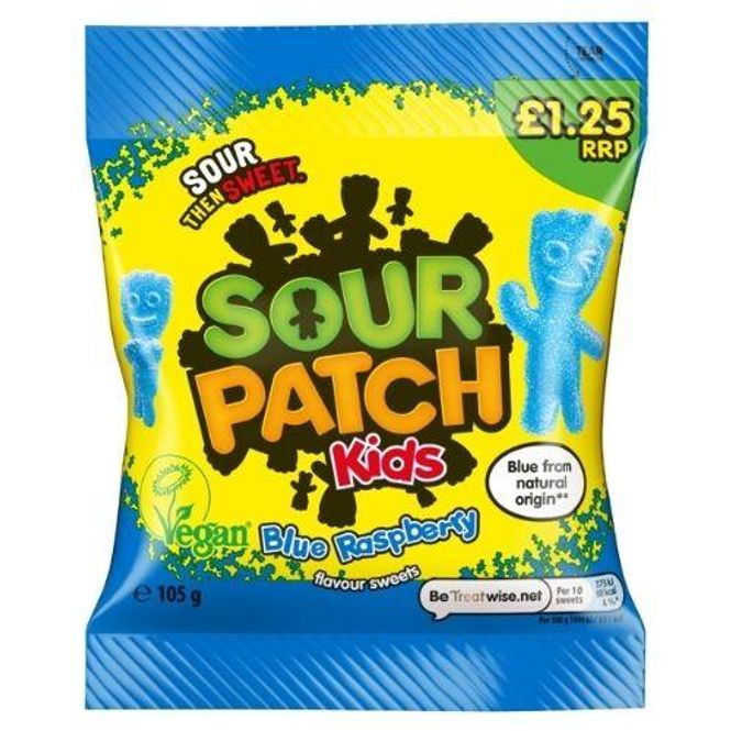 Hovedbilde Sour Patch Kids BLUE RASPBERRY 10x130g