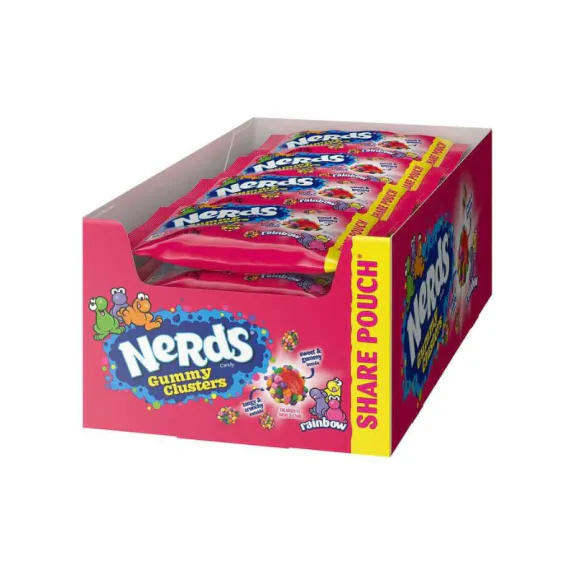 NERDS Gummy Clusters Share Pouch 12x85g