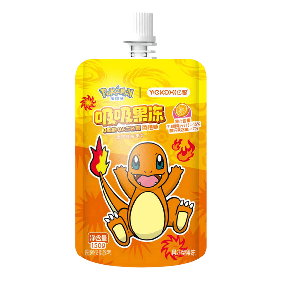 Pokemon Suck Jelly Orange Flavor 40x150g