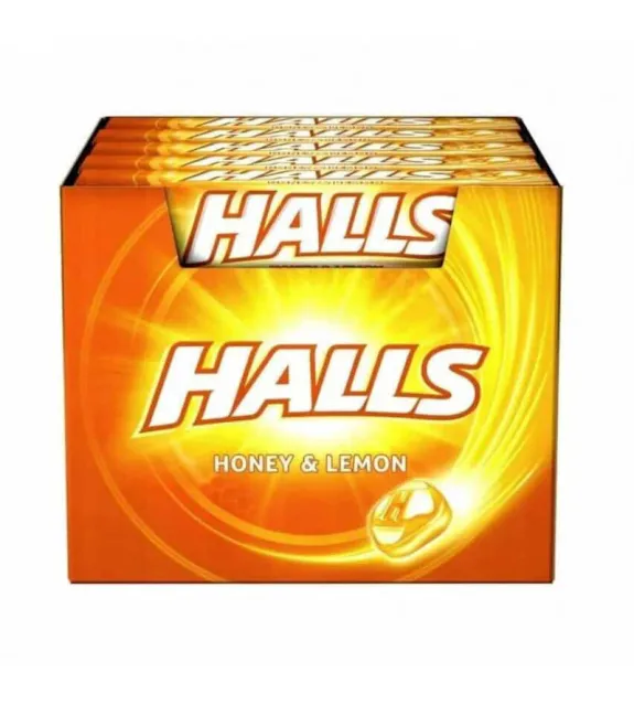Halls Honey Lemon 20stk
