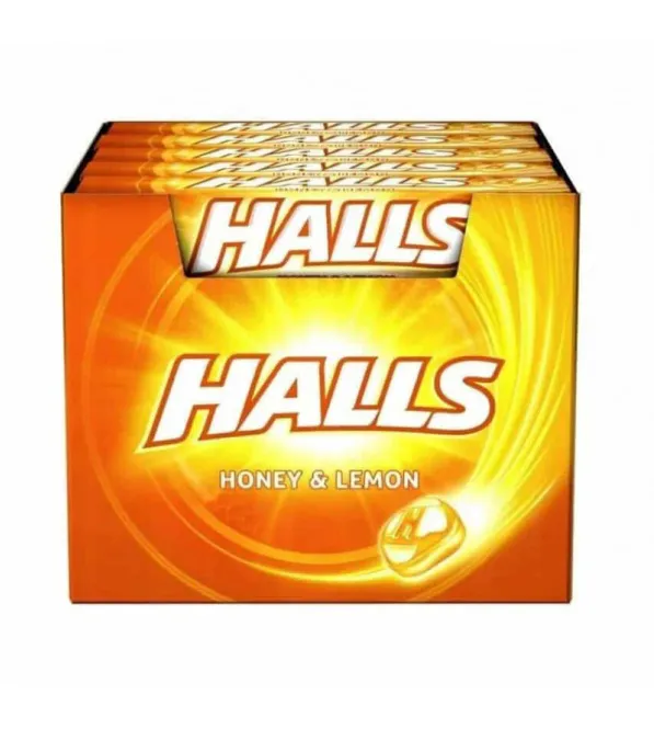 Hovedbilde Halls Honey Lemon 20stk