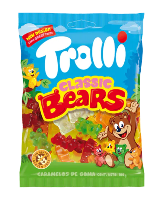 Hovedbilde Trolli Halal Classic Bears 30x100g