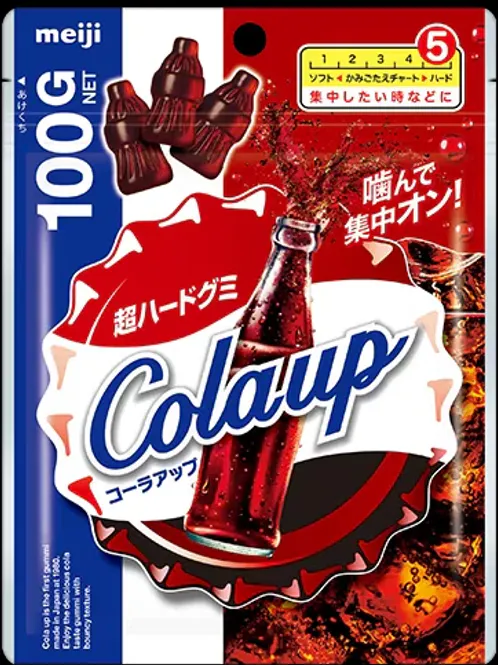 Hovedbilde Meiji COLA Up-Hard Gummy 12x100g