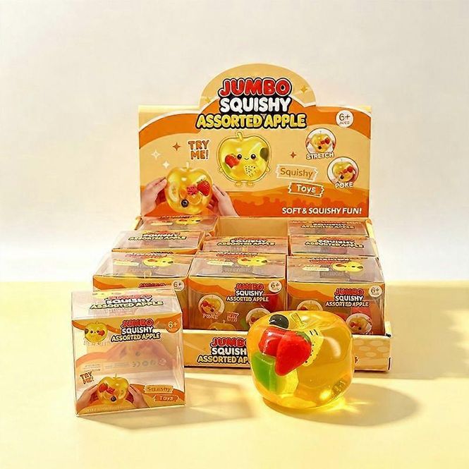 Hovedbilde Jumbo Apple Squishy 12stk