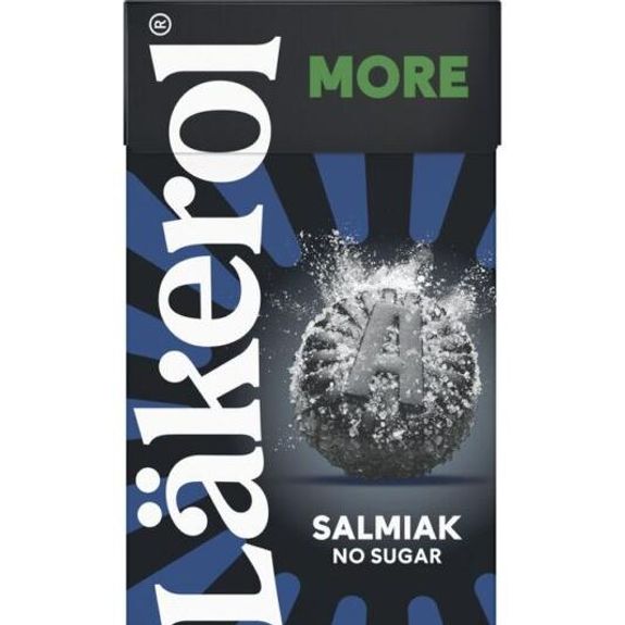 Läkerol MORE Salmiak 16x30g